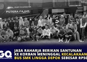 Jasa Raharja Berikan Santunan ke Korban Meninggal Kecalakaan Bus SMK Lingga Depok Sebesar Rp50 Juta