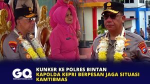 Kunker ke Polres Bintan, Kapolda Kepri Berpesan Jaga Situasi Kamtibmas