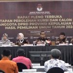 KPU Kepri Umumkan Perolehan Kursi dan Nama Anggota DPRD Terpilih di Pemilu 2024