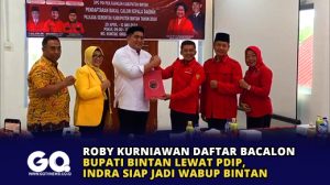 Roby Kurniawan Daftar Bacalon Bupati Bintan Lewat PDIP, Indra Siap Jadi Wabup Bintan