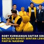 Roby Kurniawan Daftar Bacalon Bupati Bintan Lewat Partai NasDem