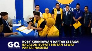 Roby Kurniawan Daftar Bacalon Bupati Bintan Lewat Partai NasDem