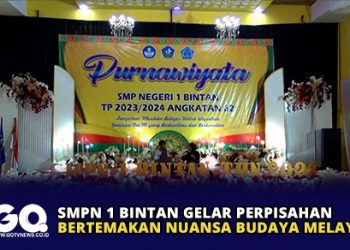 SMPN 1 Bintan Gelar Perpisahan Bertemakan Nuansa Budaya Melayu