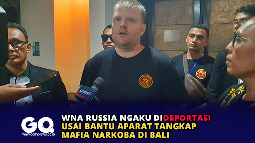 WNA Russia Ngaku dideportasi Usai Bantu Aparat Tangkap Mafia Narkoba di Bali