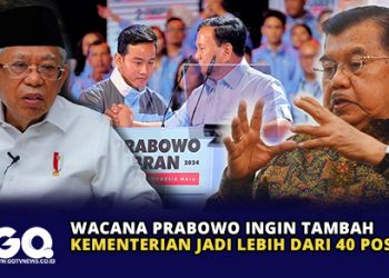 Wacana Prabowo Ingin Tambah Kementerian Jadi Lebih dari 40 Pos