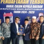 Iskandarsyah Daftarkan Diri ke Partai Nasdem Sebagai Calon Bupati Karimun