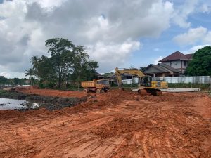 Atasi Banjir, Polder di Jalan Sri Katon Tanjungpinang Mulai Dibangun
