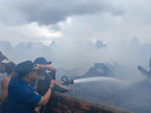 Tak Berpenghuni, Rumah di Jalan Pemuda di Lahap Si Jago Merah