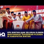 KPU Bintan Ajak Seluruh Elemen Masyarakat, Sukseskan Pilkada di Bintan