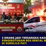 3 Orang Jadi Tersangka Kasus Pengeroyokan Bos Rental Mobil di Sukolilo Pati