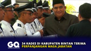 34 Kades di Kabupaten Bintan Terima Perpanjangan Masa Jabatan