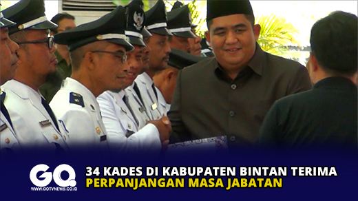 34 Kades di Kabupaten Bintan Terima Perpanjangan Masa Jabatan