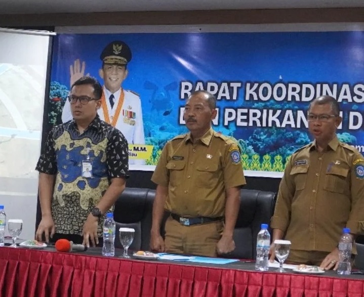 Sekdaprov Kepri Buka Rakor Pembangunan Sektor Kelautan dan Perikanan di Provinsi Kepri.