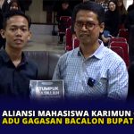 Aliansi Mahasiswa Karimun Gelar Adu Gagasan Bacalon Bupati Karimun