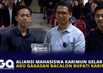 Aliansi Mahasiswa Karimun Gelar Adu Gagasan Bacalon Bupati Karimun