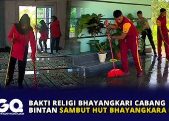 Bakti Religi Bhayangkari Cabang Bintan Sambut HUT Bhayangkara ke 78