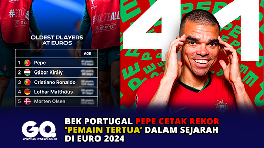 Bek Portugal Pepe Cetak Rekor ‘Pemain Tertua’ dalam Sejarah di Euro 2024