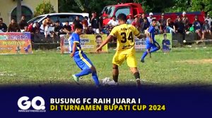 Busung FC Raih Juara I di Turnamen Bupati Cup 2024