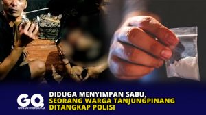 Diduga Menyimpan Sabu, Seorang Warga Tanjungpinang Ditangkap Polisi