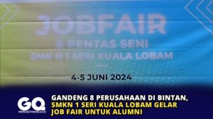 Gandeng 8 Perusahaan di Bintan, SMKN 1 Seri Kuala Lobam Gelar Job Fair untuk Alumni