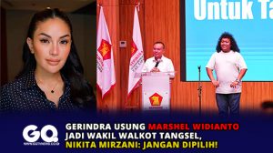 Gerindra Usung Marshel Widianto Jadi Wakil Walkot Tangsel, Nikita Mirzani: Jangan Dipilih!