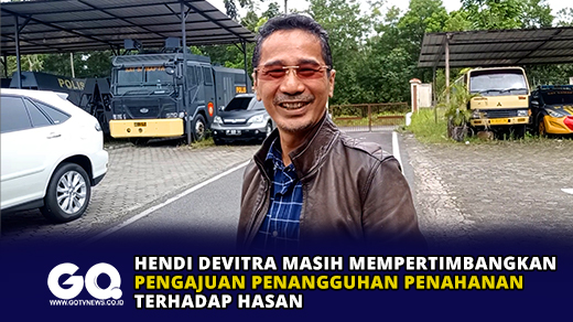 Hendi Devitra Masih Mempertimbangkan Pengajuan Penangguhan Penahanan Terhadap Hasan
