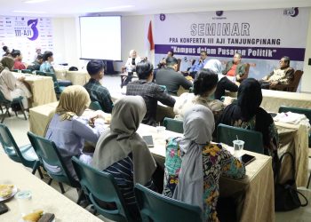 AJI Tanjungpinang Launching E-book Kompilasi Pemenang Lomba Menulis Artikel SMA dan Mahasiswa.