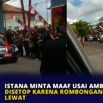Istana Minta Maaf Usai Ambulans Disetop Karena Rombongan Jokowi Lewat