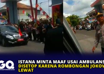 Istana Minta Maaf Usai Ambulans Disetop Karena Rombongan Jokowi Lewat