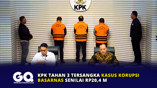 KPK Tahan 3 Tersangka Kasus Korupsi Basarnas Senilai Rp20,4 M