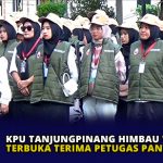 KPU Tanjungpinang Himbau Warga Terbuka Terima Petugas Pantarlih
