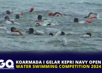 Koarmada I Gelar Kepri Navy Open Water Swimming Competition 2024