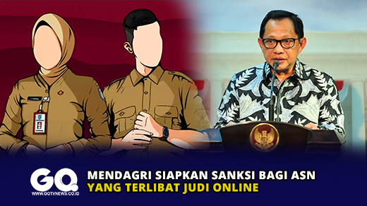 Mendagri Siapkan Sanksi Bagi ASN yang Terlibat Judi Online