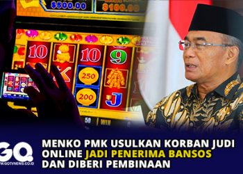 Menko PMK Usulkan Korban Judi Online Jadi Penerima Bansos dan Diberi Pembinaan