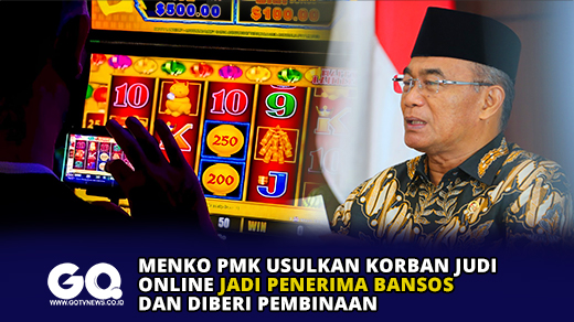 Menko PMK Usulkan Korban Judi Online Jadi Penerima Bansos dan Diberi Pembinaan