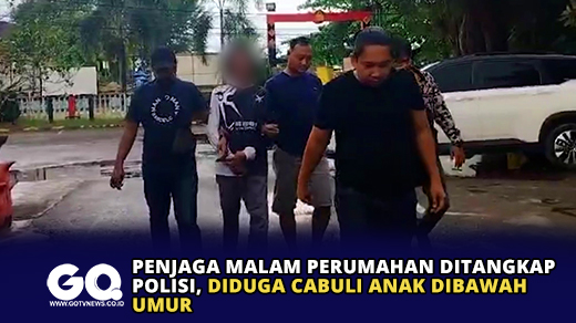 Penjaga Malam Perumahan Ditangkap Polisi, Diduga Cabuli Anak Dibawah Umur