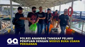 Polres Anambas Tangkap Pelaku Penipuan dengan Modus Buka Usaha Perikanan