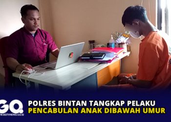 Polres Bintan Tangkap Pelaku Pencabulan Anak Dibawah Umur