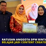 Ratusan Anggota DPW Bintan Belajar Jadi Content Creator