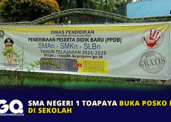 SMA Negeri 1 Toapaya Buka Posko PPDB di Sekolah