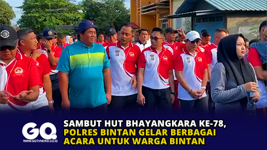 Sambut HUT Bhayangkara ke-78, Polres Bintan Gelar Berbagai Acara untuk Warga Bintan
