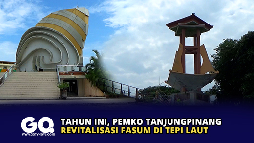 Tahun Ini, Pemko Tanjungpinang Revitalisasi Fasum di Tepi Laut