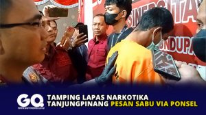 Tamping Lapas Narkotika Tanjungpinang Pesan Sabu Via Ponsel