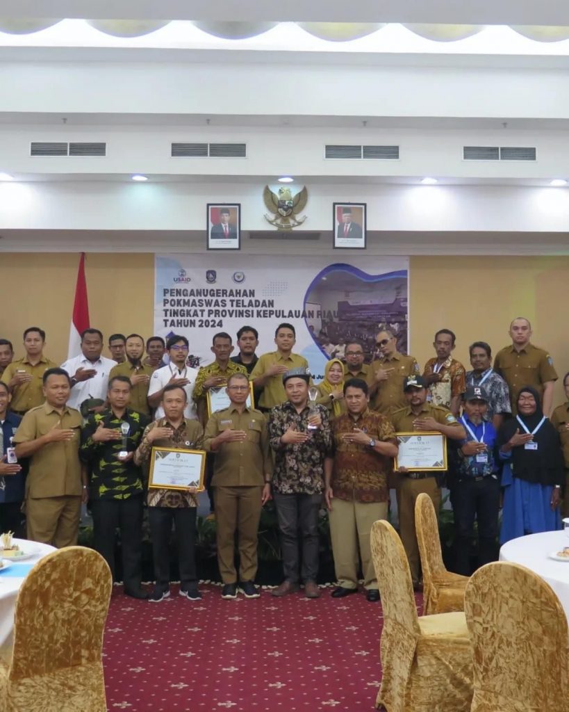 Kadis DKP Kepri Apresiasi Terselenggaranya Penganugerahan Pokmawas Teladan Kepri 2024.