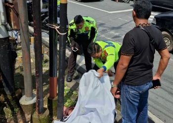 Diduga Serangan Jantung, Seorang Pengendara Motor Jatuh dan Tewas di Tanjungpinang.