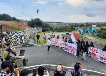 Tolak Progam Tapera, HMI Tanjungpinang-Bintan Gelar Aksi di Kantor DPRD Kepri