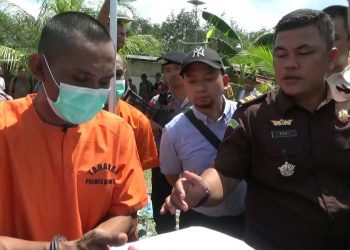 Telah Penuhi Petunjuk Jaksa, Polres Bintan Serahkan Berkas Perkara Ridwan dan Budiman ke Kejari Bintan.