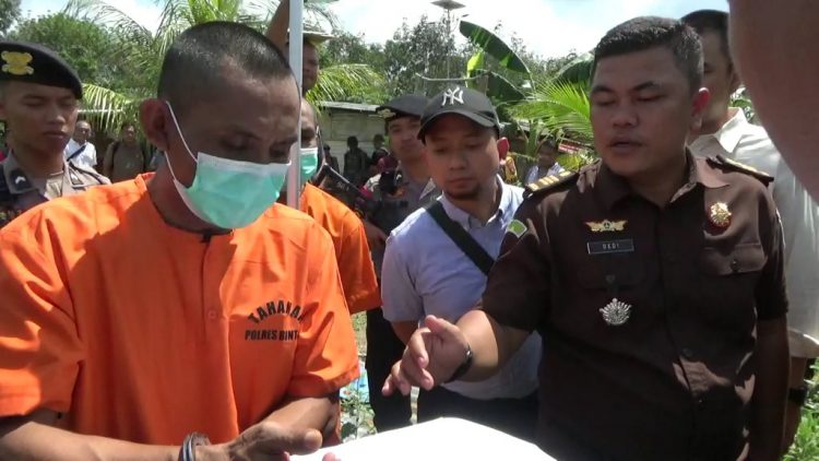 Telah Penuhi Petunjuk Jaksa, Polres Bintan Serahkan Berkas Perkara Ridwan dan Budiman ke Kejari Bintan.