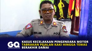 Kasus Kecelakaan Pengendara Motor Tabrakan Pejalan Kaki Hingga Tewas Berakhir Damai