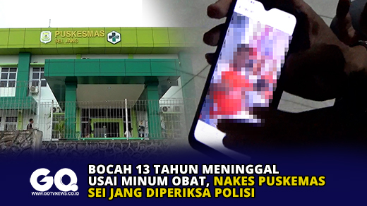 Bocah 13 Tahun Meninggal Usai Minum Obat, Nakes Puskemas Sei Jang Diperiksa Polisi